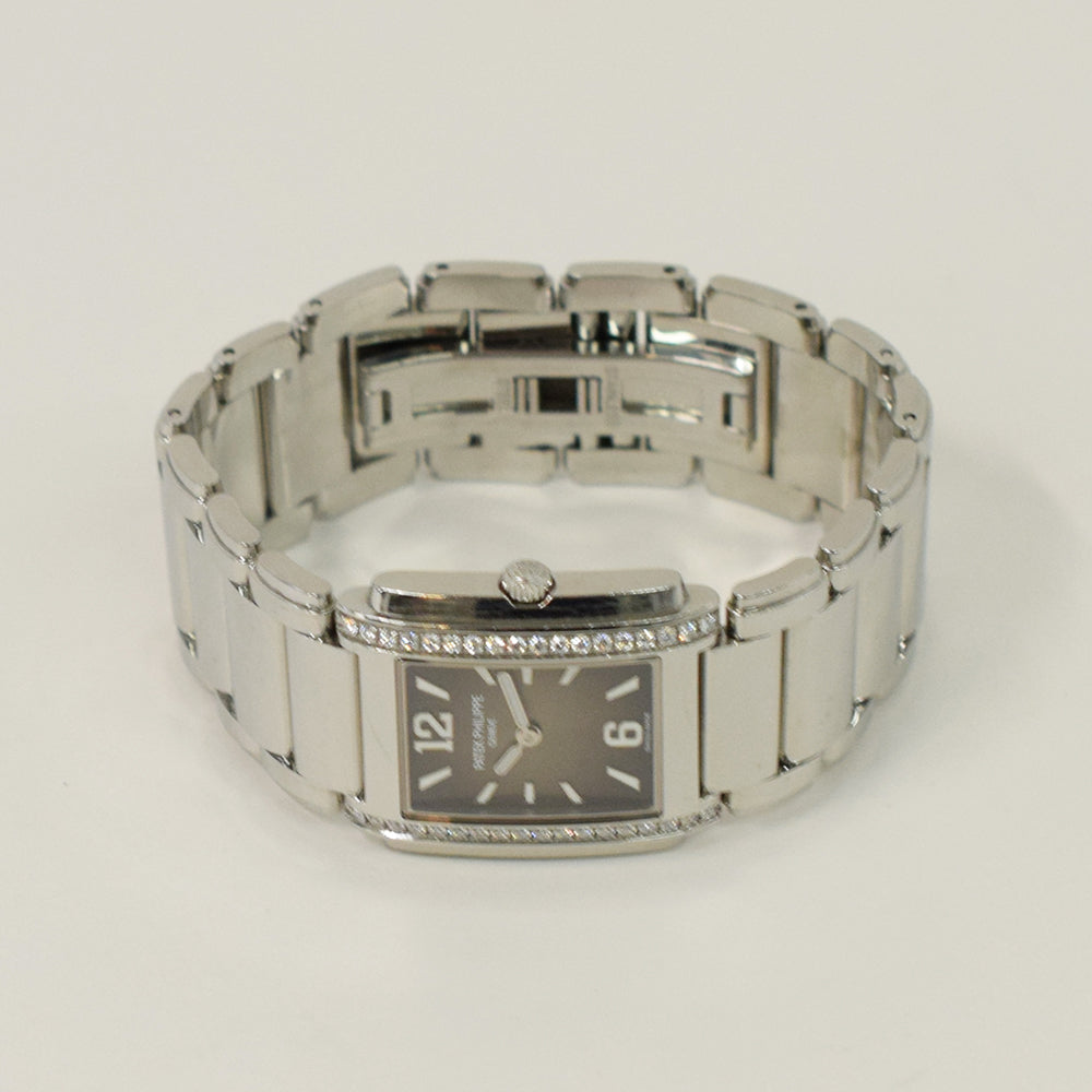 Twenty~4 Stainless Steel Grey sunburst Dial 4910/1200A-010