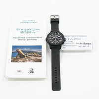 Aquatimer Chronograph 45mm  "Galapagos Islands" Edition Stainless Steel with Vulcanized Rubber Coating Case IW379502