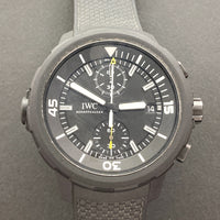 Aquatimer Chronograph 45mm  "Galapagos Islands" Edition Stainless Steel with Vulcanized Rubber Coating Case IW379502