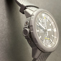 Aquatimer Chronograph 45mm  "Galapagos Islands" Edition Stainless Steel with Vulcanized Rubber Coating Case IW379502