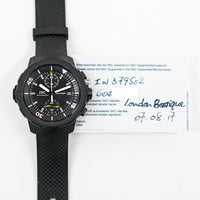 Aquatimer Chronograph 45mm  "Galapagos Islands" Edition Stainless Steel with Vulcanized Rubber Coating Case IW379502