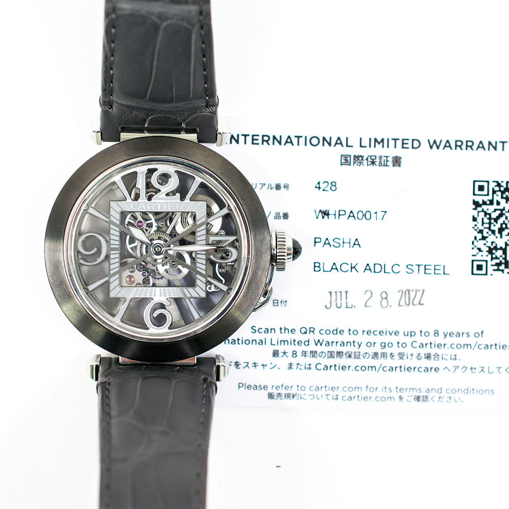 Pasha de Cartier 41mm Steel WHPA0017