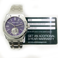 Royal Oak 37mm Flying Tourbillon Extra-Thin "50th Anniversary" - Steel 26660ST.OO.1356ST.01