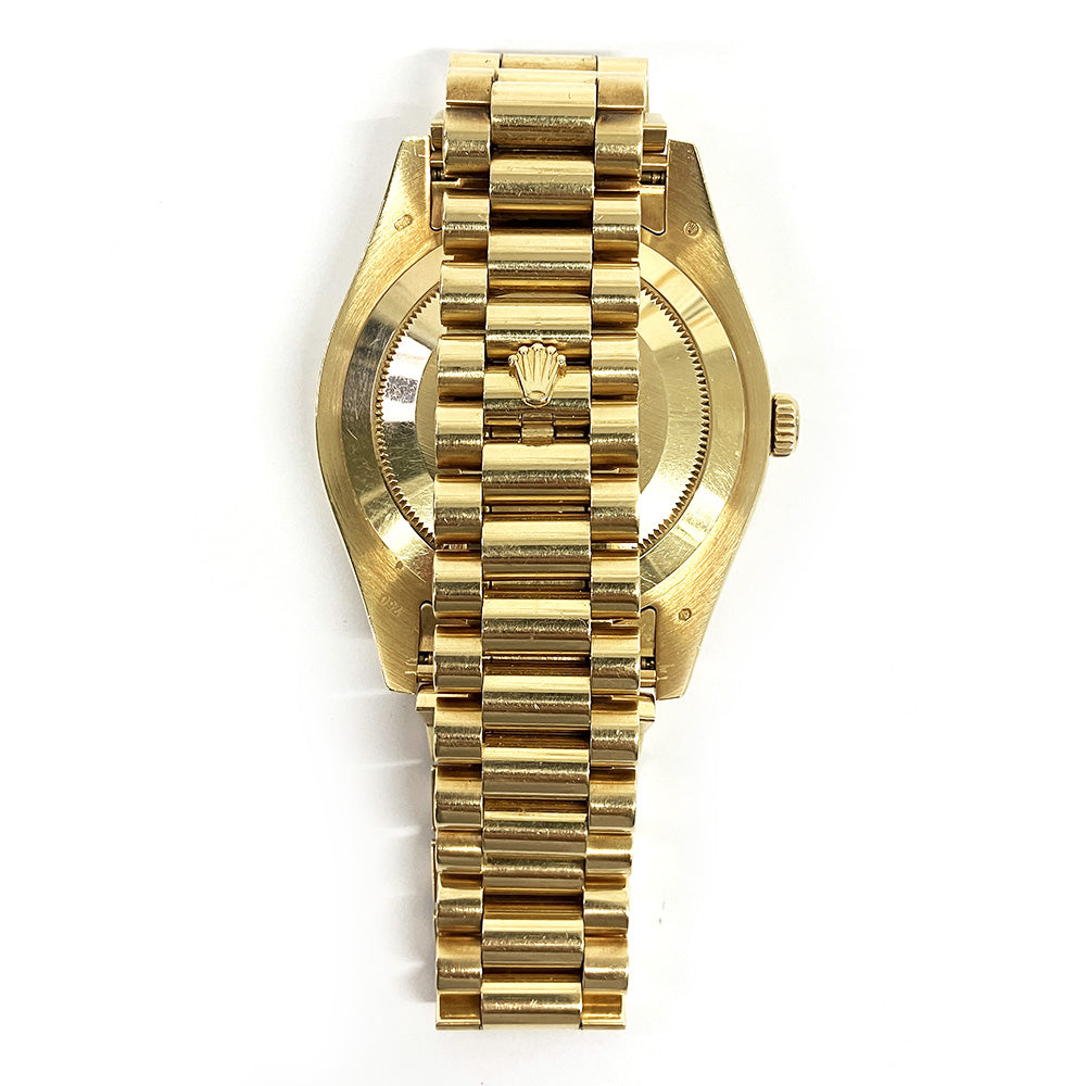 Day-Date II 41mm Diamond Bezel Yellow Gold 218398BR