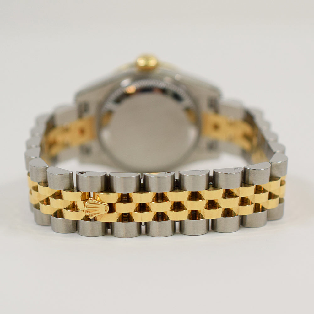Lady-Datejust 26mm Steel and Yellow Gold Diamond-set Bezel 179313G