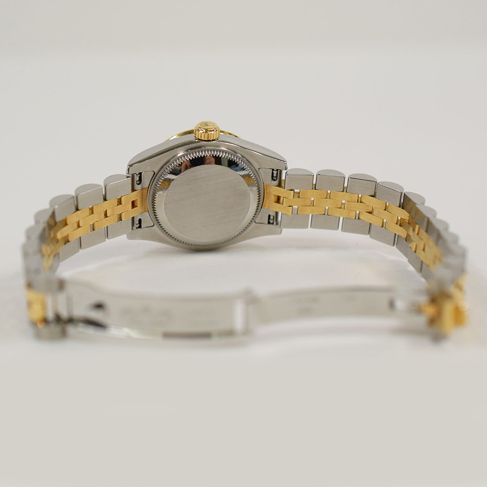 Lady-Datejust 26mm Steel and Yellow Gold Diamond-set Bezel 179313G