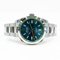 Milgauss Green Crystal 116400GV
