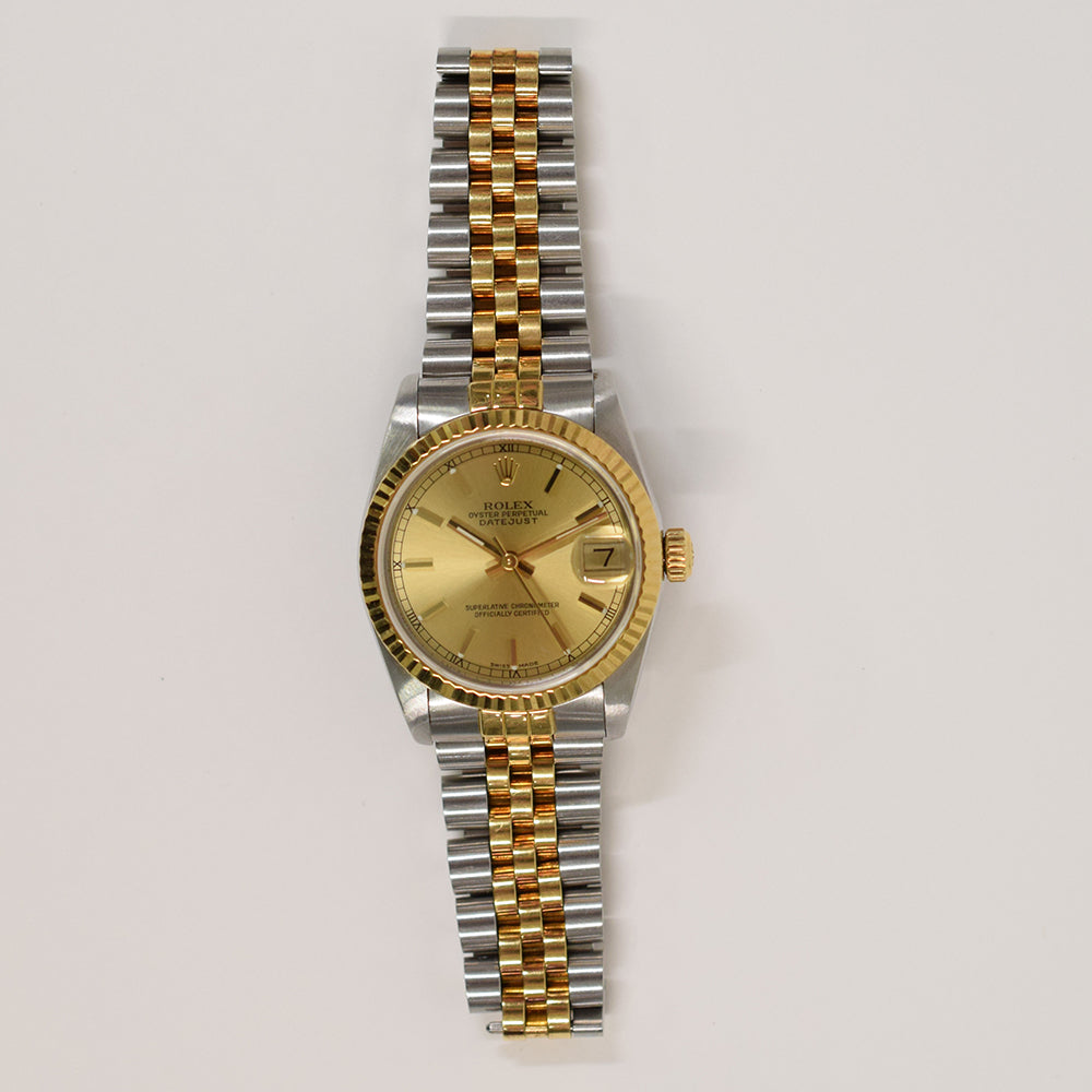 Datejust 31mm Steel and Yellow Gold 68273