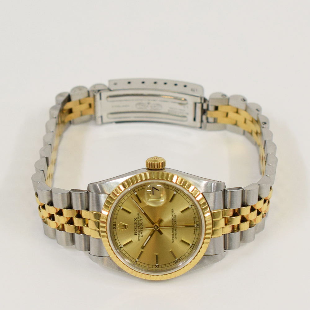 Datejust 31mm Steel and Yellow Gold 68273