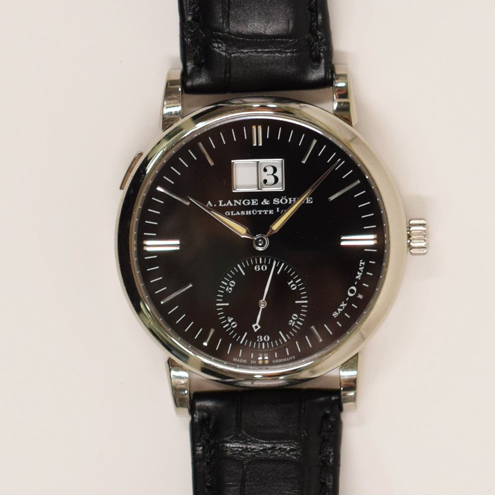 Langematik Big Date 37mm Rose Gold automatic 308.027