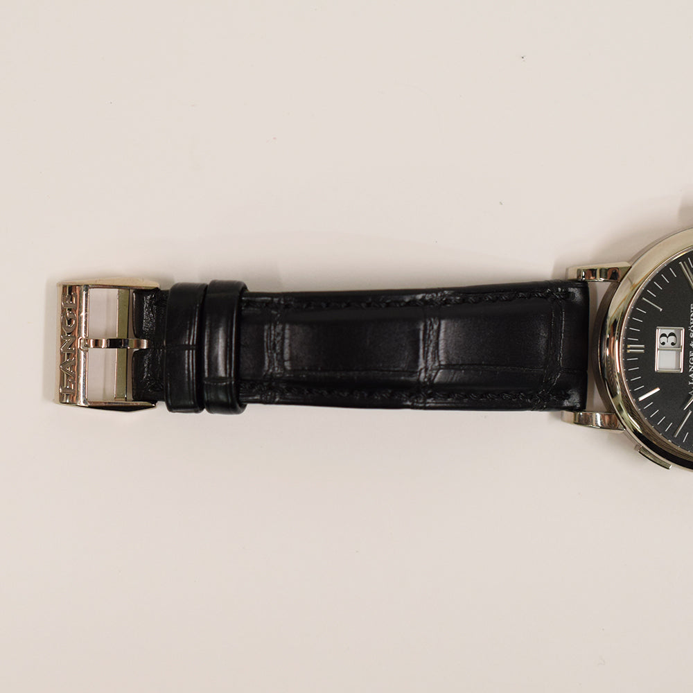 Langematik Big Date 37mm Rose Gold automatic 308.027