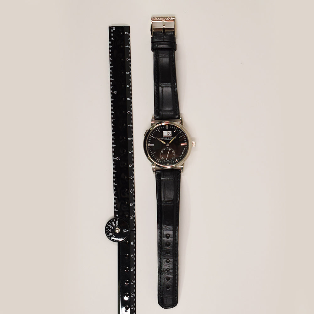 Langematik Big Date 37mm Rose Gold automatic 308.027