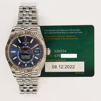 Sky-Dweller Steel and White Gold 326934