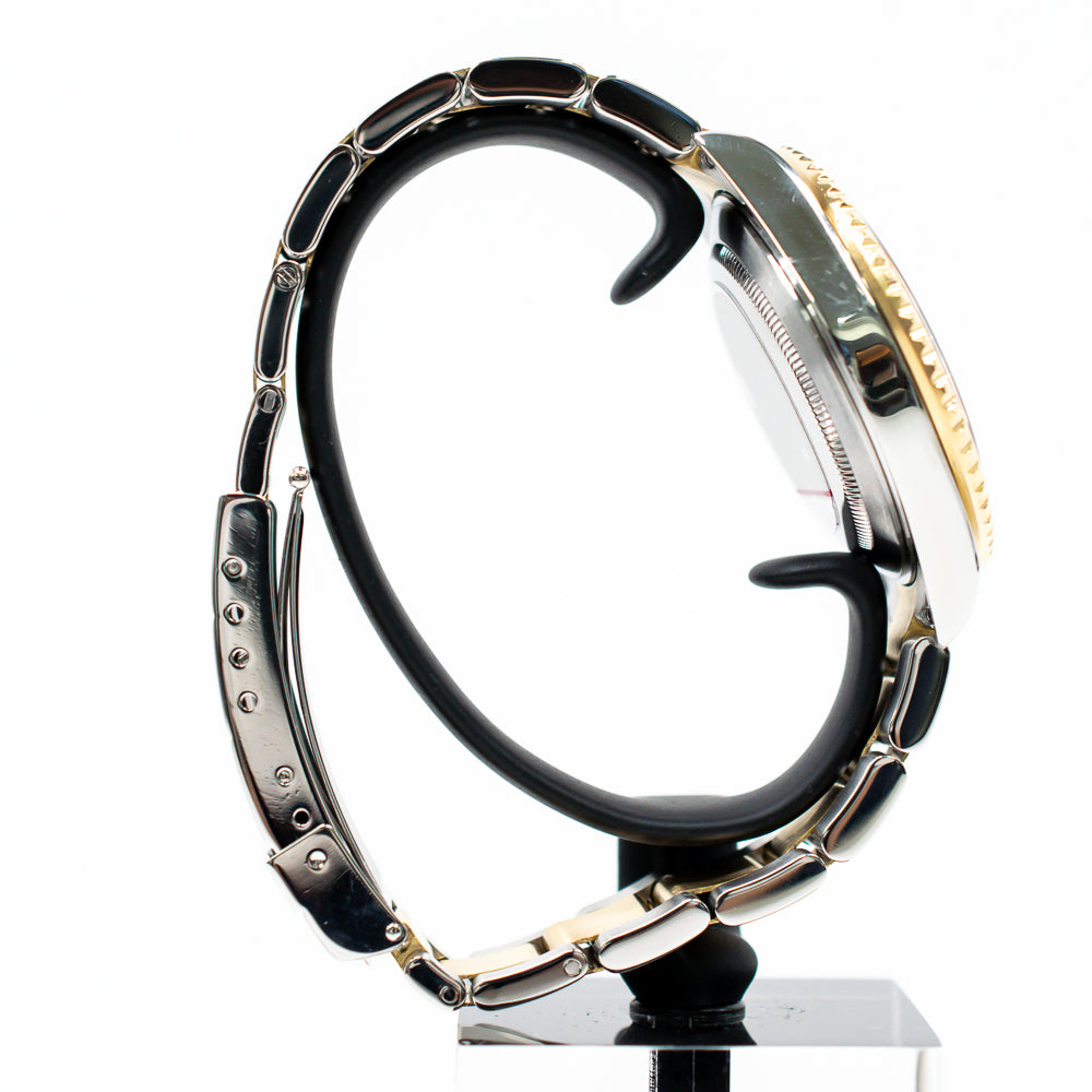 Submariner Date 40mm Blue Bezel "Serti Dial" Steel and Yellow Gold 16613SG