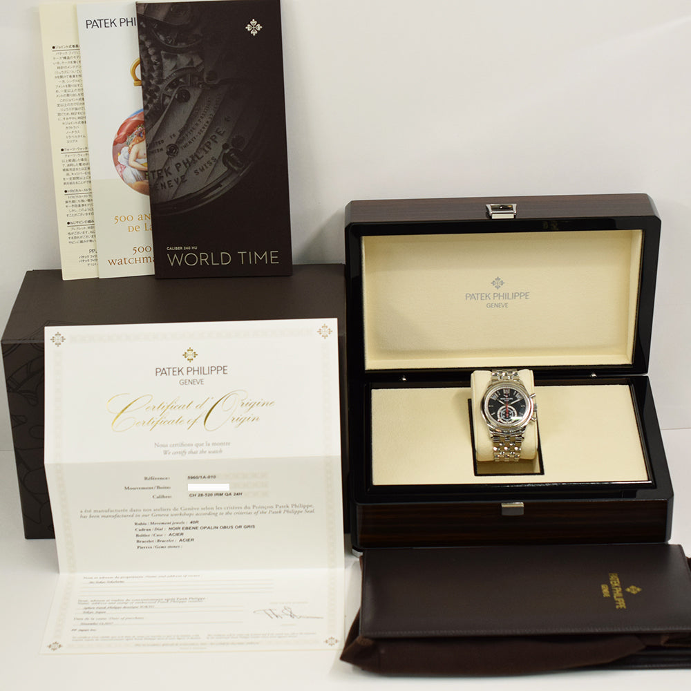 Nautilus Annual Calendar Chronograph 40.5mm Stainless Steel 5960/1A-010