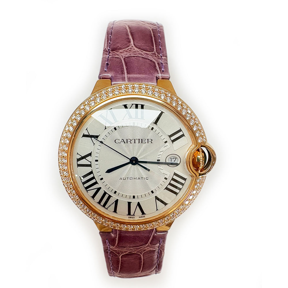 Ballon Bleu 42mm Diamond Bezel Rose Gold WJBB0031
