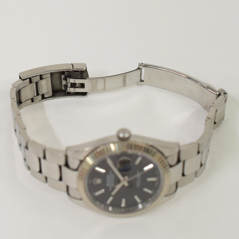 Datejust 41mm Steel and White Gold 126334