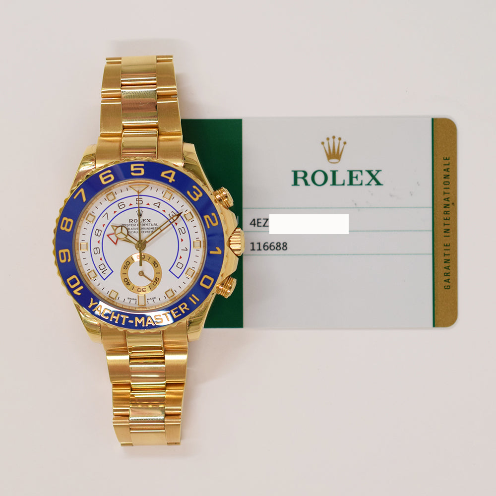 Yacht-Master II Yellow Gold 116688
