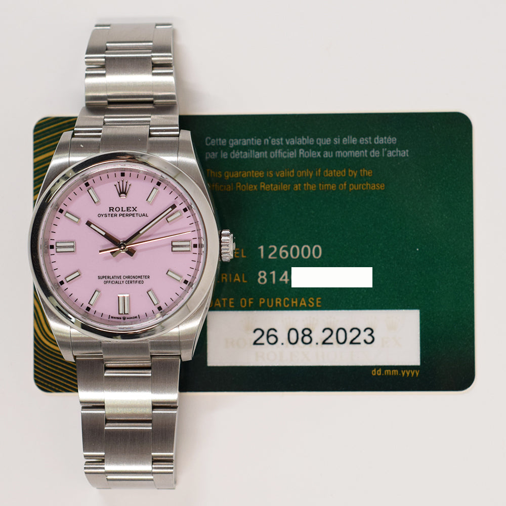 Oyster Perpetual 36mm Steel 126000