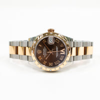 Datejust 31mm Diamond Bezel Steel and Rose Gold 178341