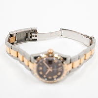 Datejust 31mm Diamond Bezel Steel and Rose Gold 178341
