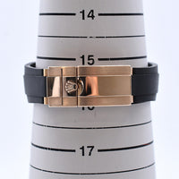 Daytona Rose Gold with Rubber Strap 116515LN