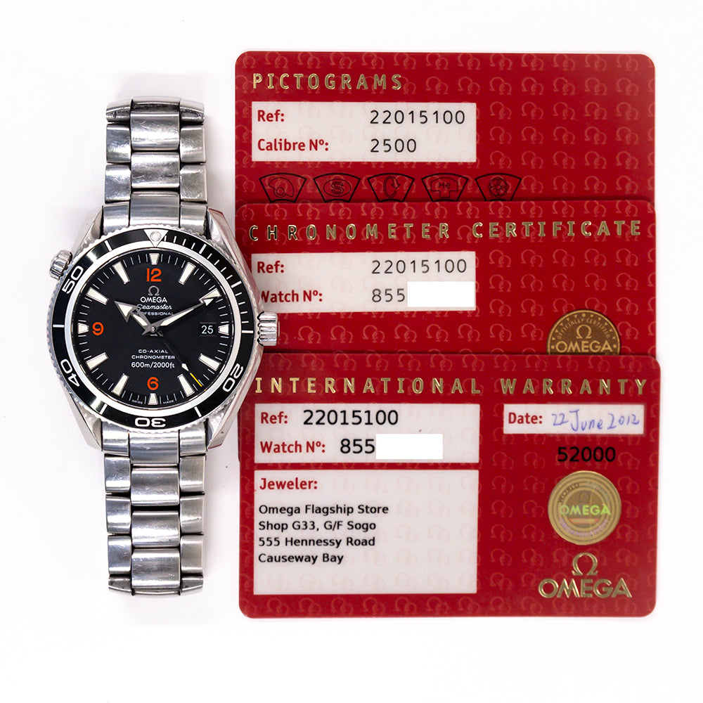 Seamaster Planet Ocean 42mm Steel 2201.51