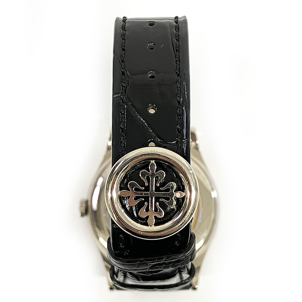 Annual Calendar 38.5mm Moon Phases White Gold 5396G-011