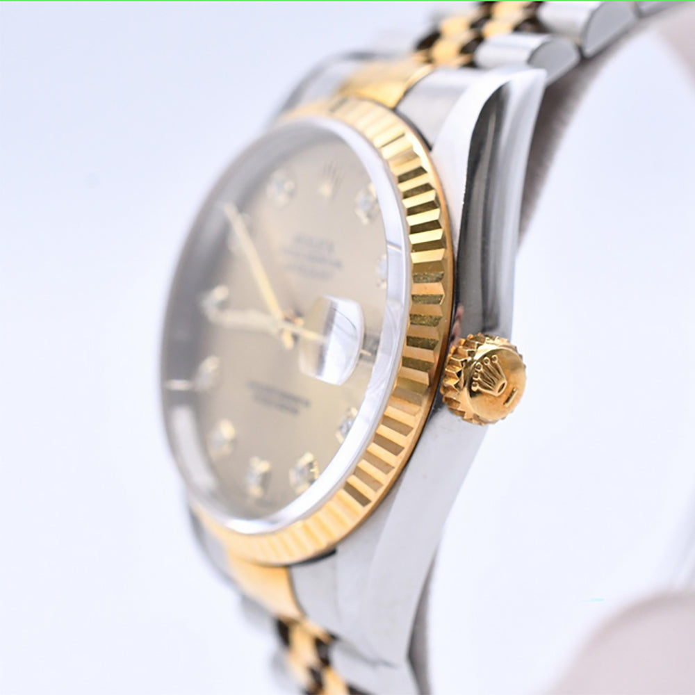 Datejust 36mm Steel and Yellow Gold 16233G