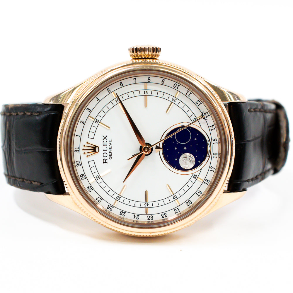Cellini Moonphase 39mm Rose Gold 50535