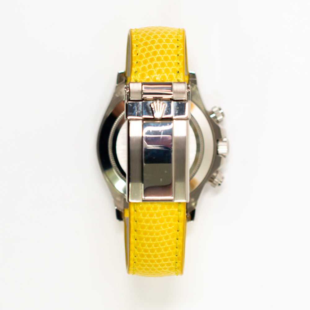 Daytona White Gold "Beach Edition" Yellow Mother of Pearl Dial 116519