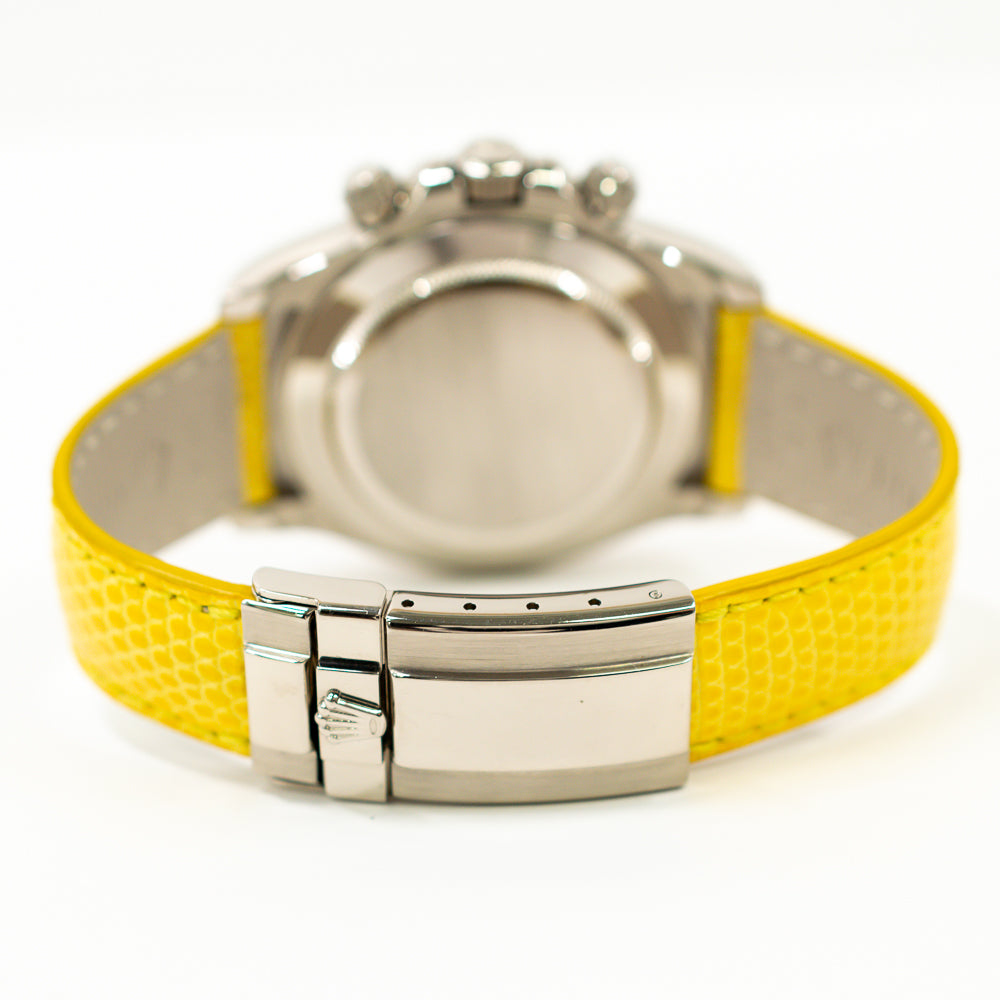 Daytona White Gold "Beach Edition" Yellow Mother of Pearl Dial 116519