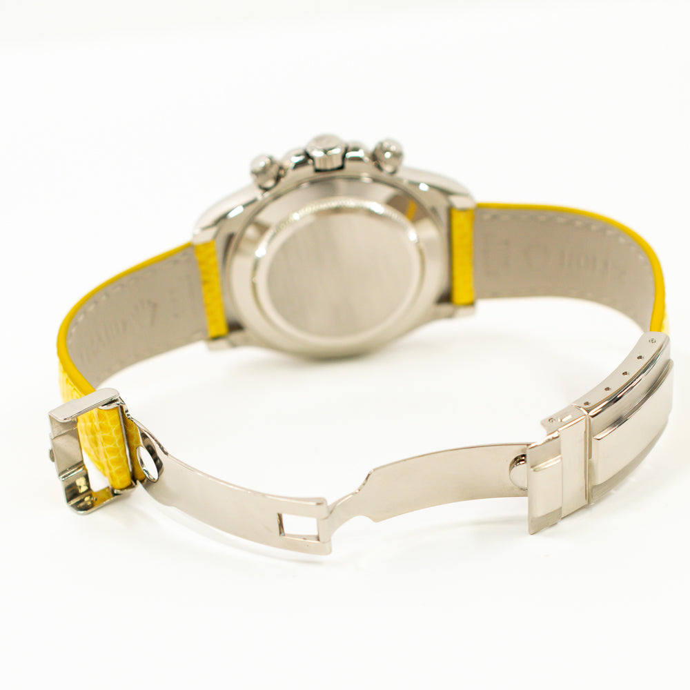 Daytona White Gold "Beach Edition" Yellow Mother of Pearl Dial 116519