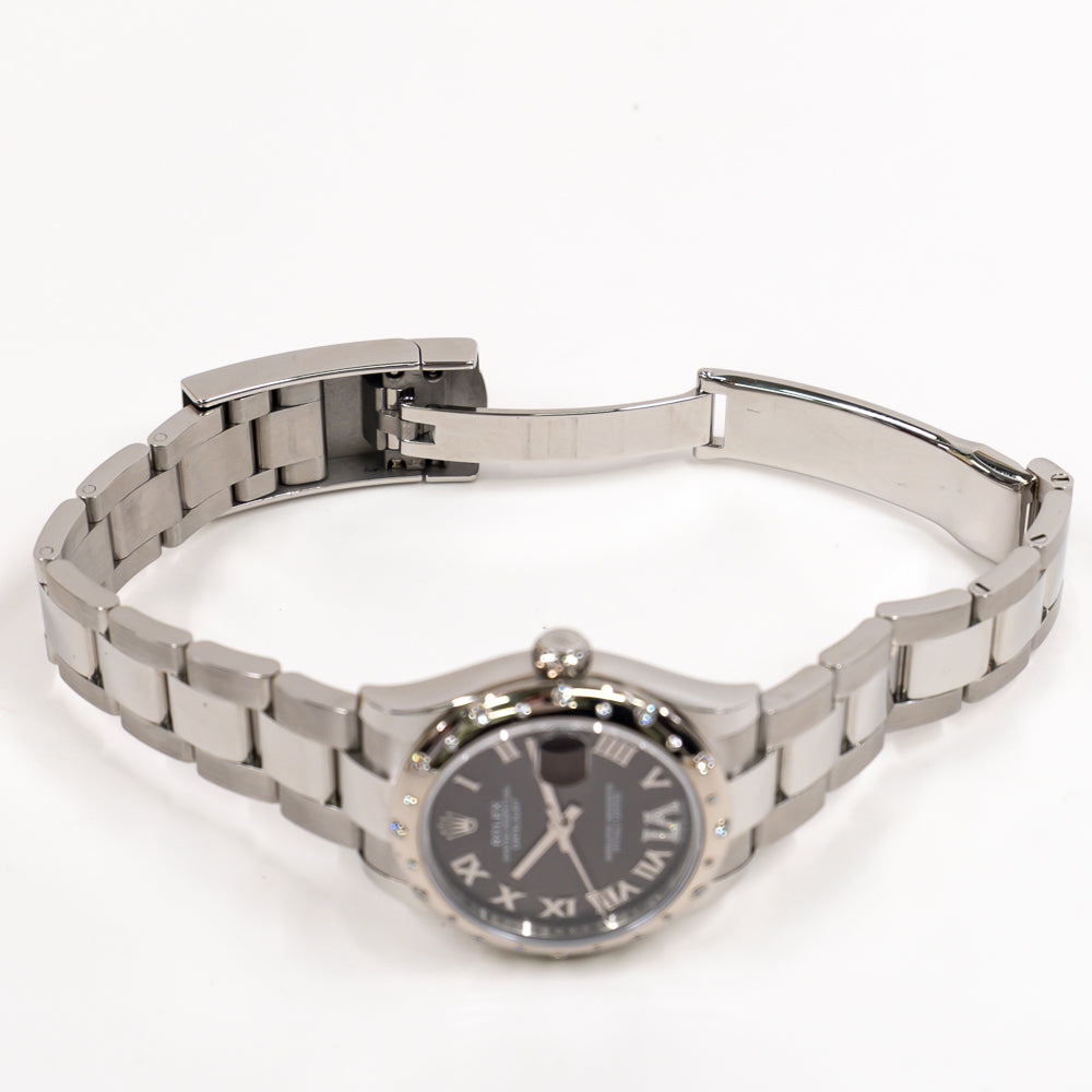 Datejust 31mm Steel and White Gold 278344RBR