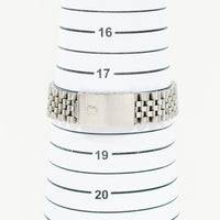 Datejust 36mm Steel and White Gold 16234