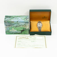 Datejust 36mm Steel and White Gold 16234