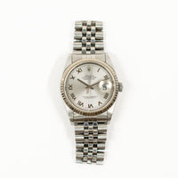 Datejust 36mm Steel and White Gold 16234