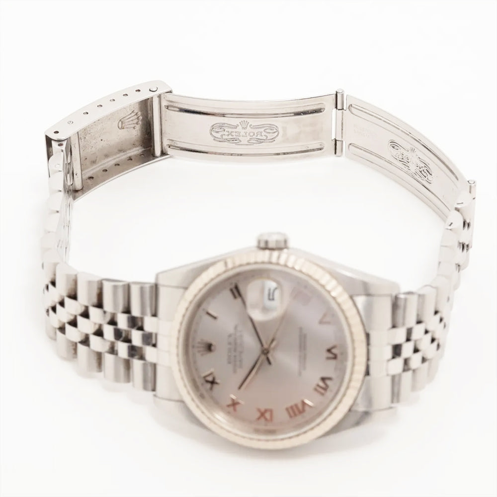 Datejust 36mm Steel and White Gold 16234