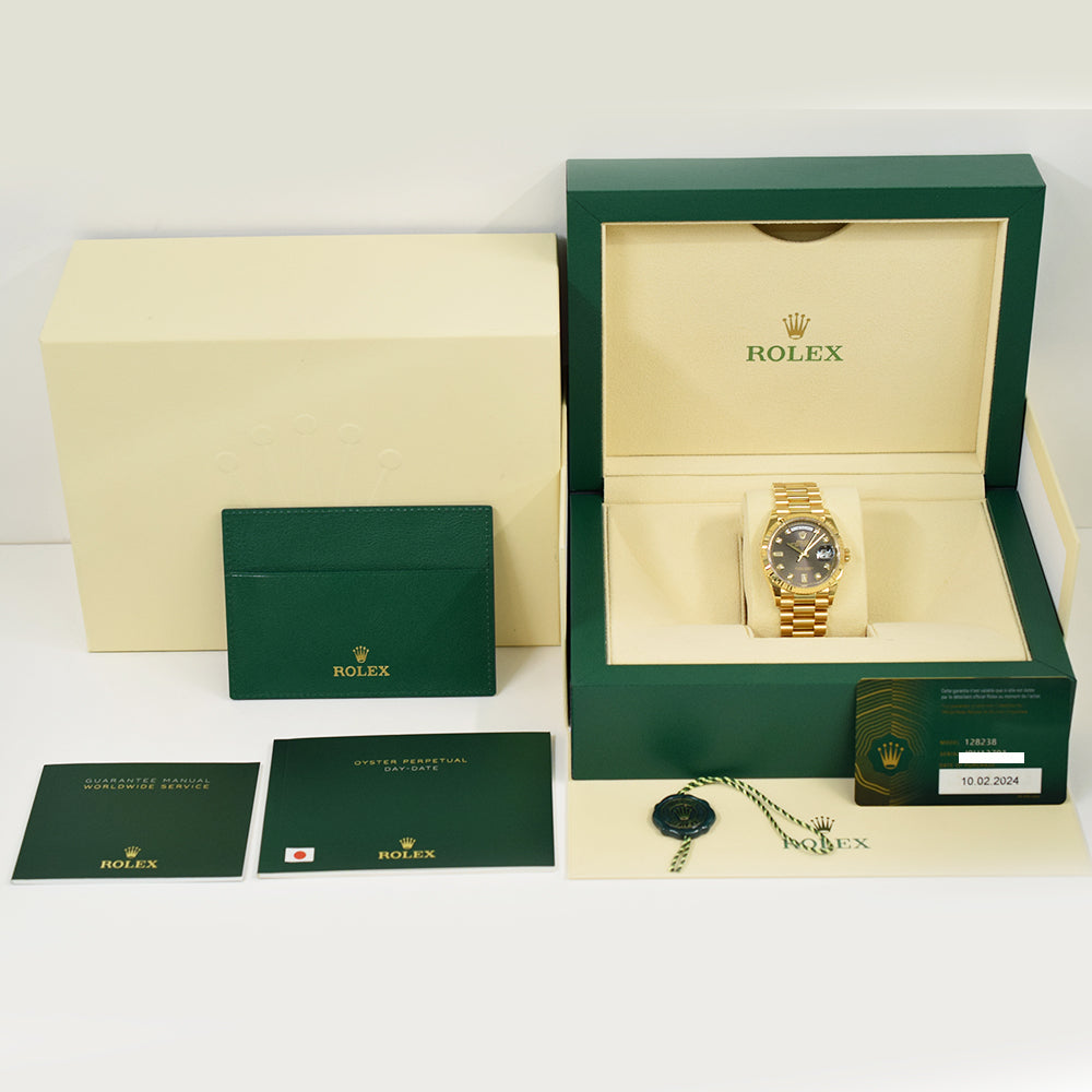 Day-Date President 36mm Yellow Gold 128238A