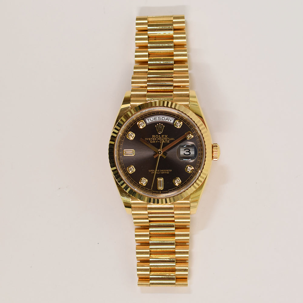 Day-Date President 36mm Yellow Gold 128238A