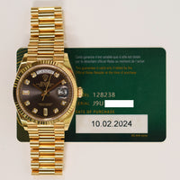 Day-Date President 36mm Yellow Gold 128238A