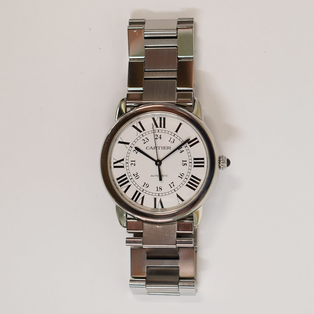 Ronde Solo de Cartier Automatic 36mm Steel WSRN0012