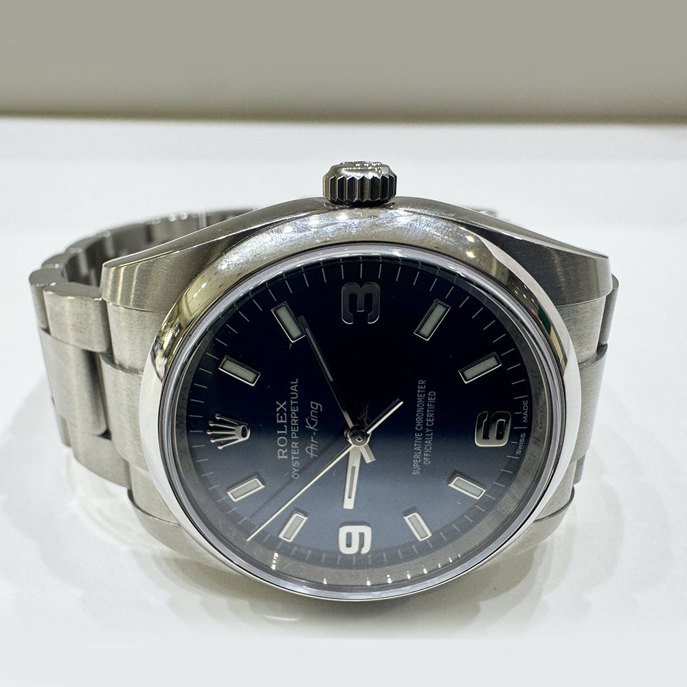 Air-King 34mm Steel 114200