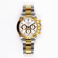 Daytona 40mm Steel and Yellow Gold 16523G