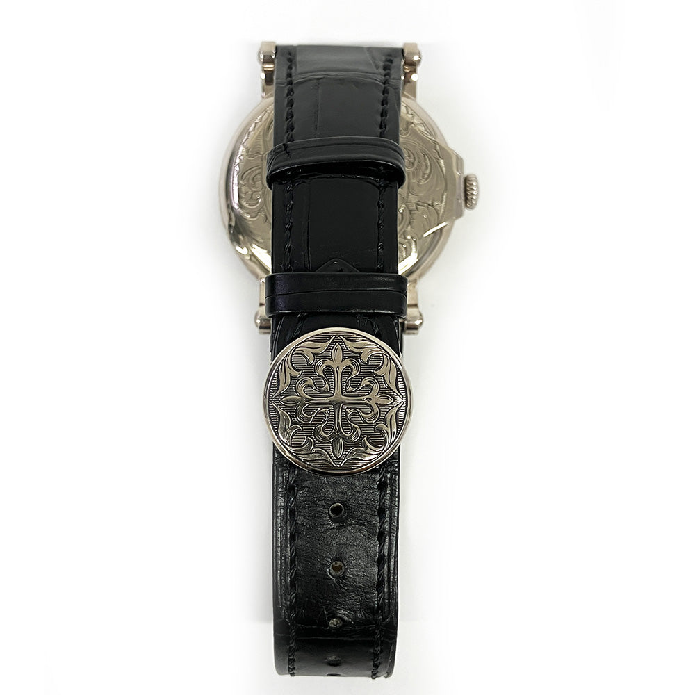 Retrograde Perpetual Calendar, 42mm White Gold Rare Handcrafts Self Winding 5160/500G-001