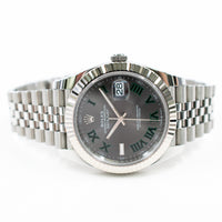 Datejust 41mm Steel and White Gold 126334