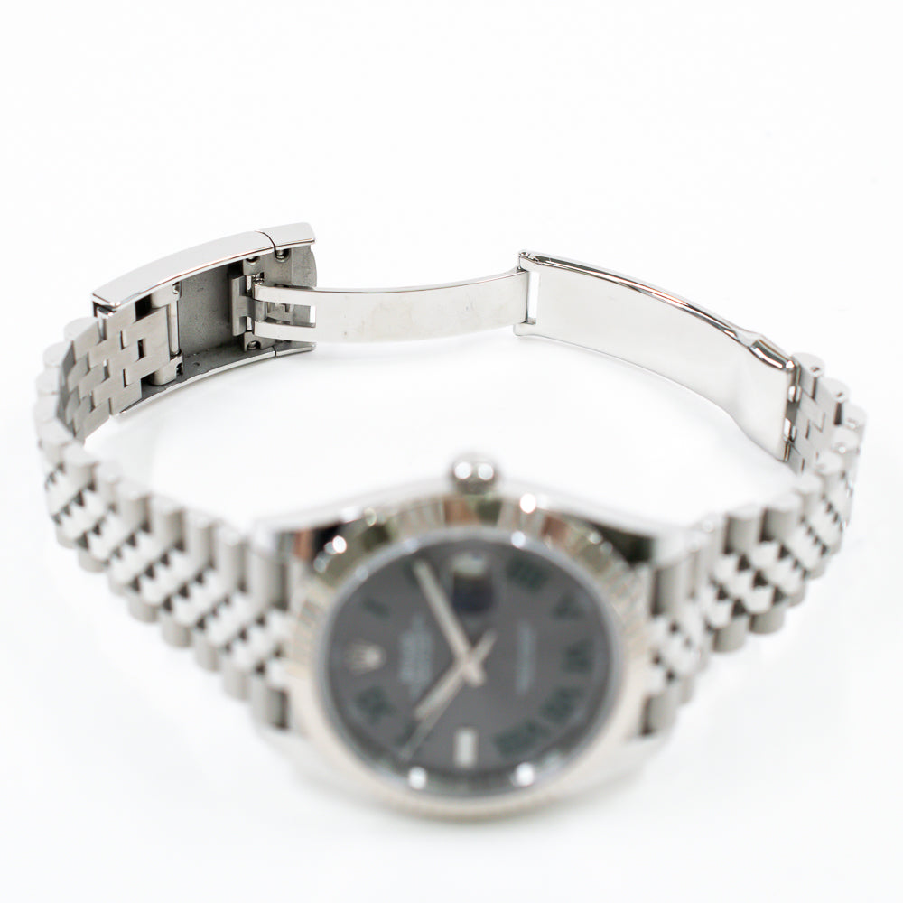Datejust 41mm Steel and White Gold 126334