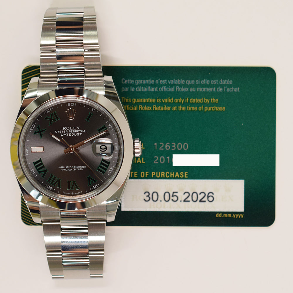 Datejust 41mm Steel 126300