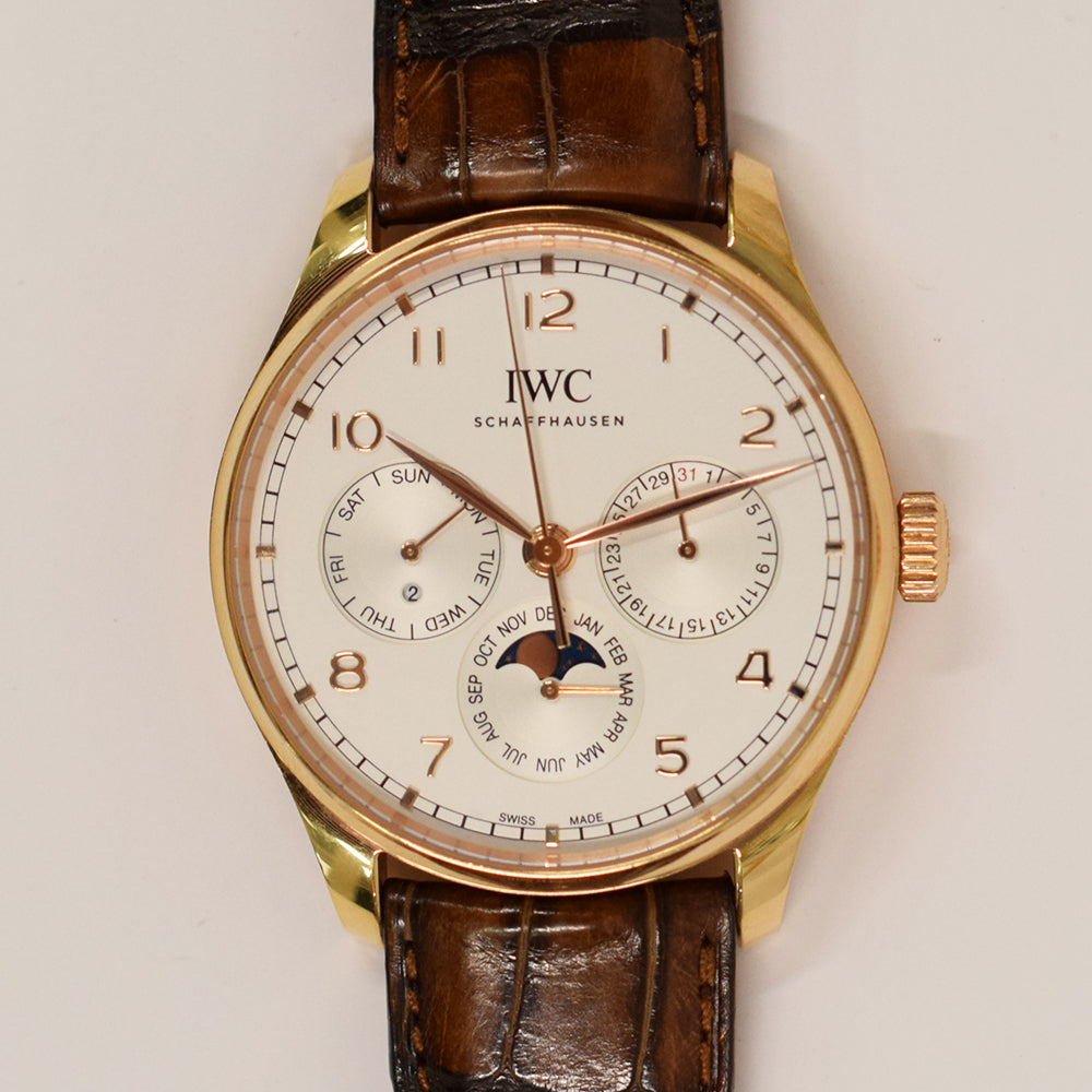 Portugieser Perpetual Calendar 42.4mm Red Gold selfwinding IW344202