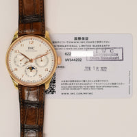 Portugieser Perpetual Calendar 42.4mm Red Gold selfwinding IW344202